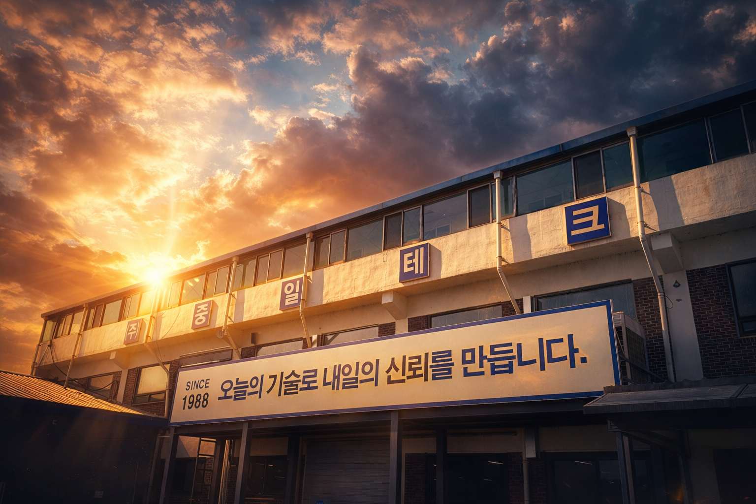 중일테크 사옥 전경